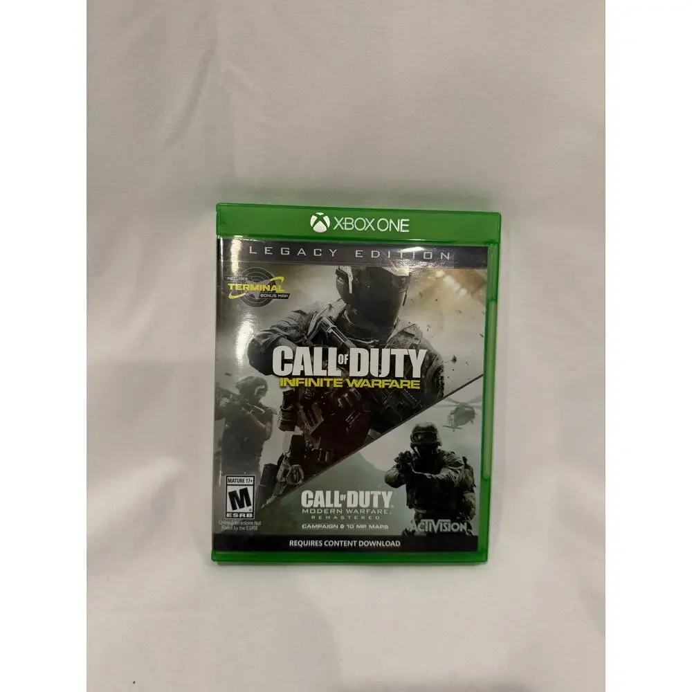 Call of Duty Infinite War‎ with Call of Duty Modern Warfare Remastered Xbox One